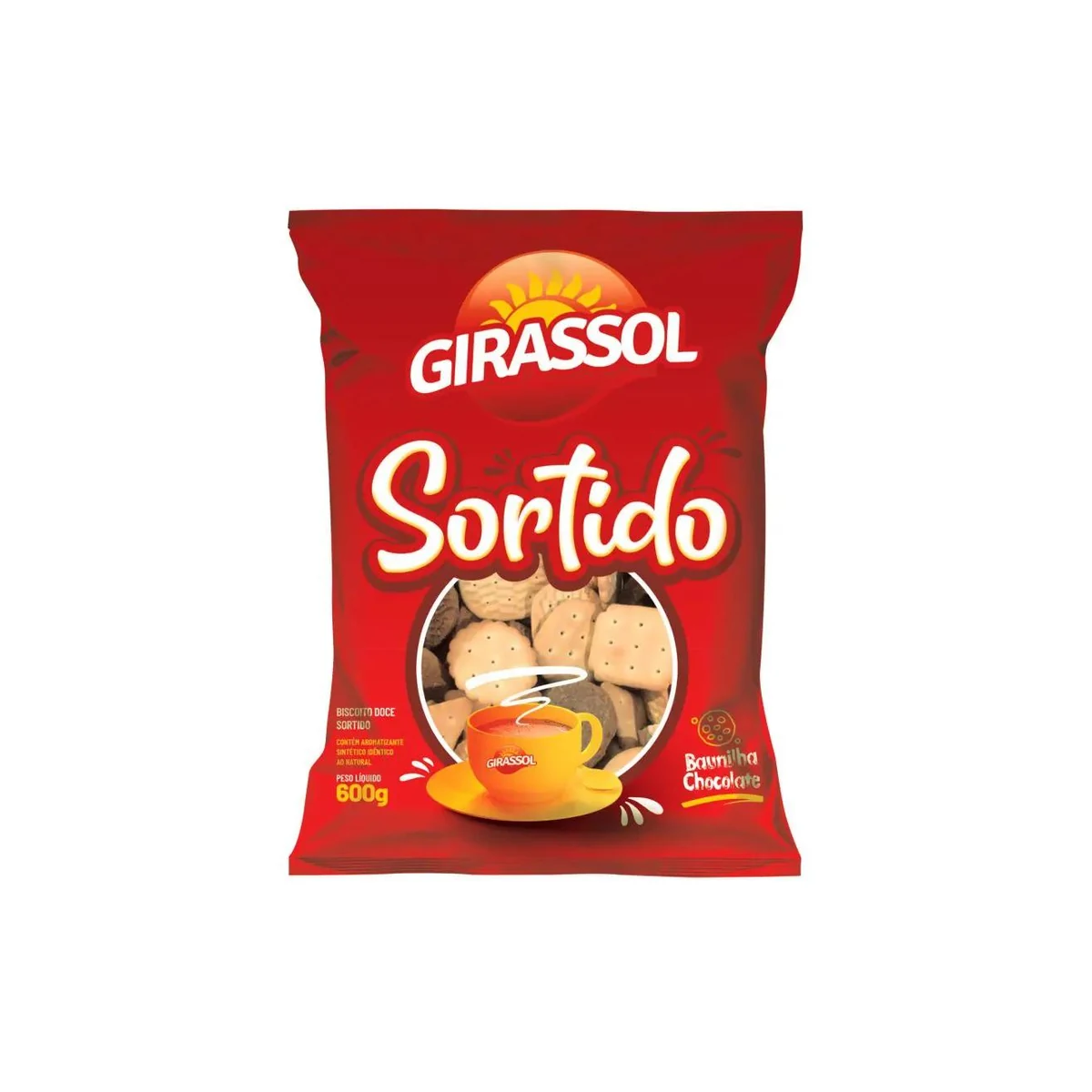BISC GIRASSOL SORTIDO 300G