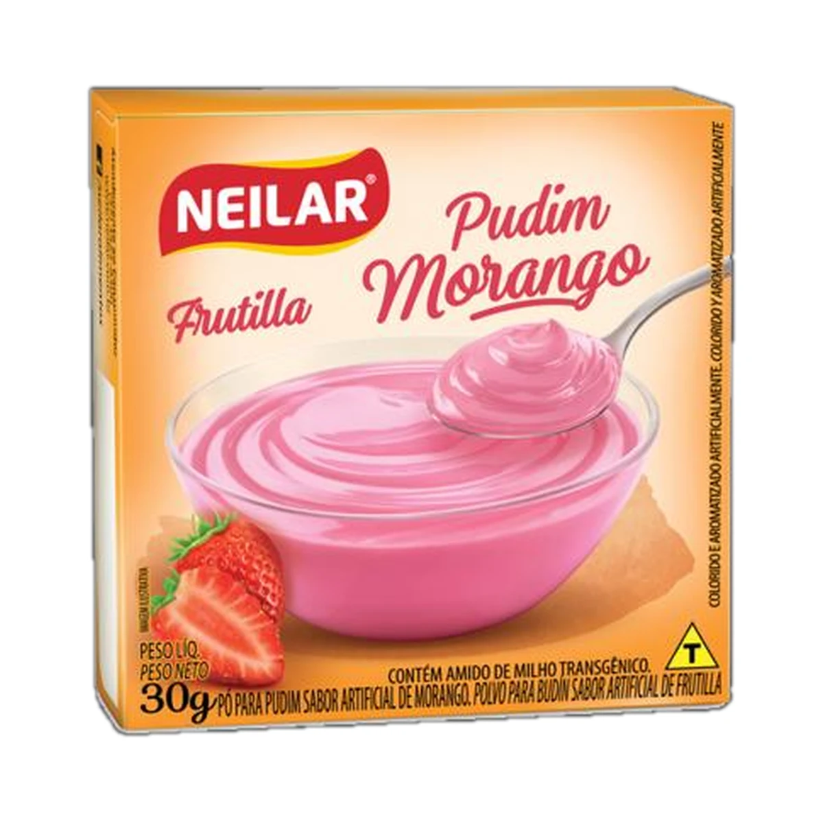 PUDIM NEILAR MORANGO 30GR