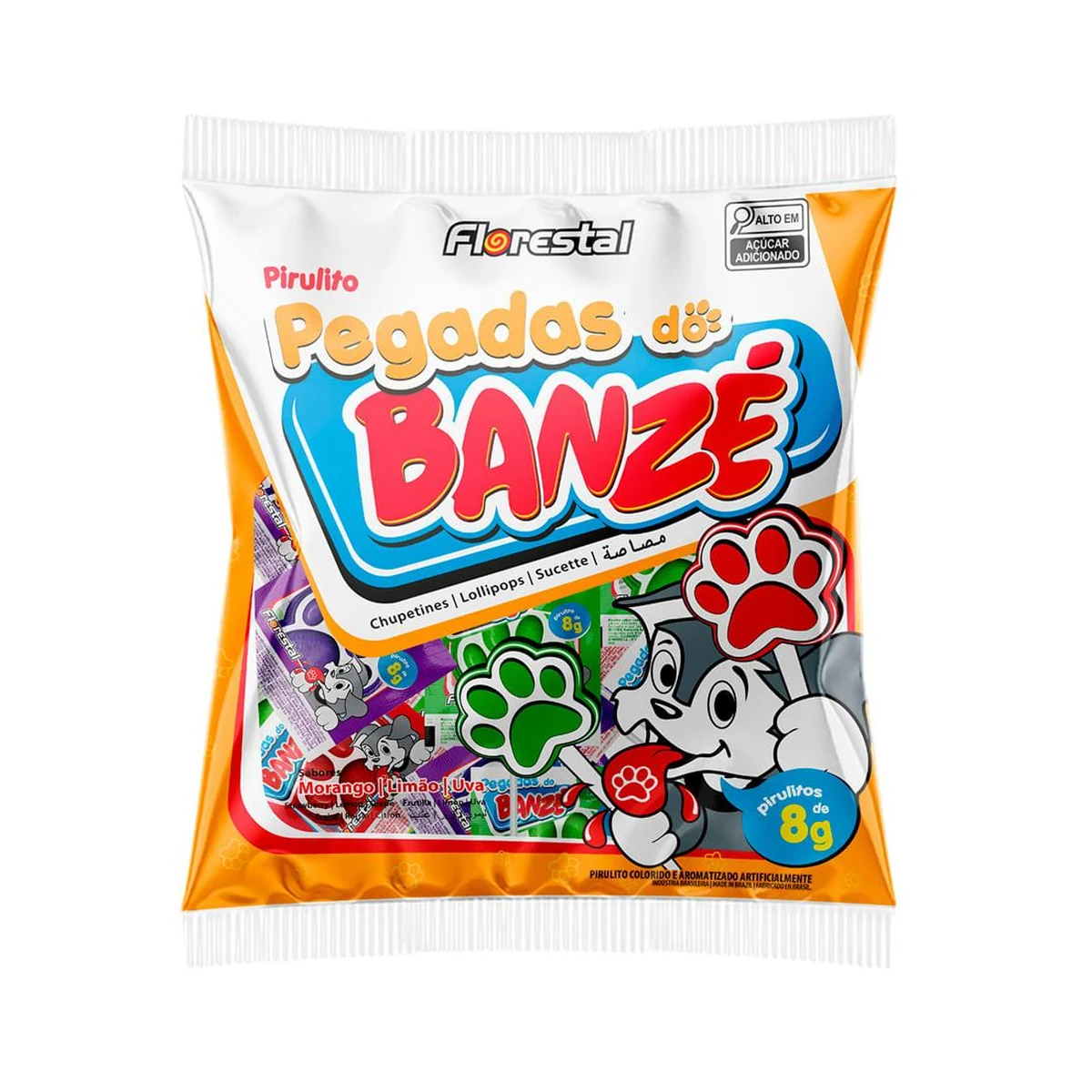 PIRUL PEGADA BANZE SORT 400GR