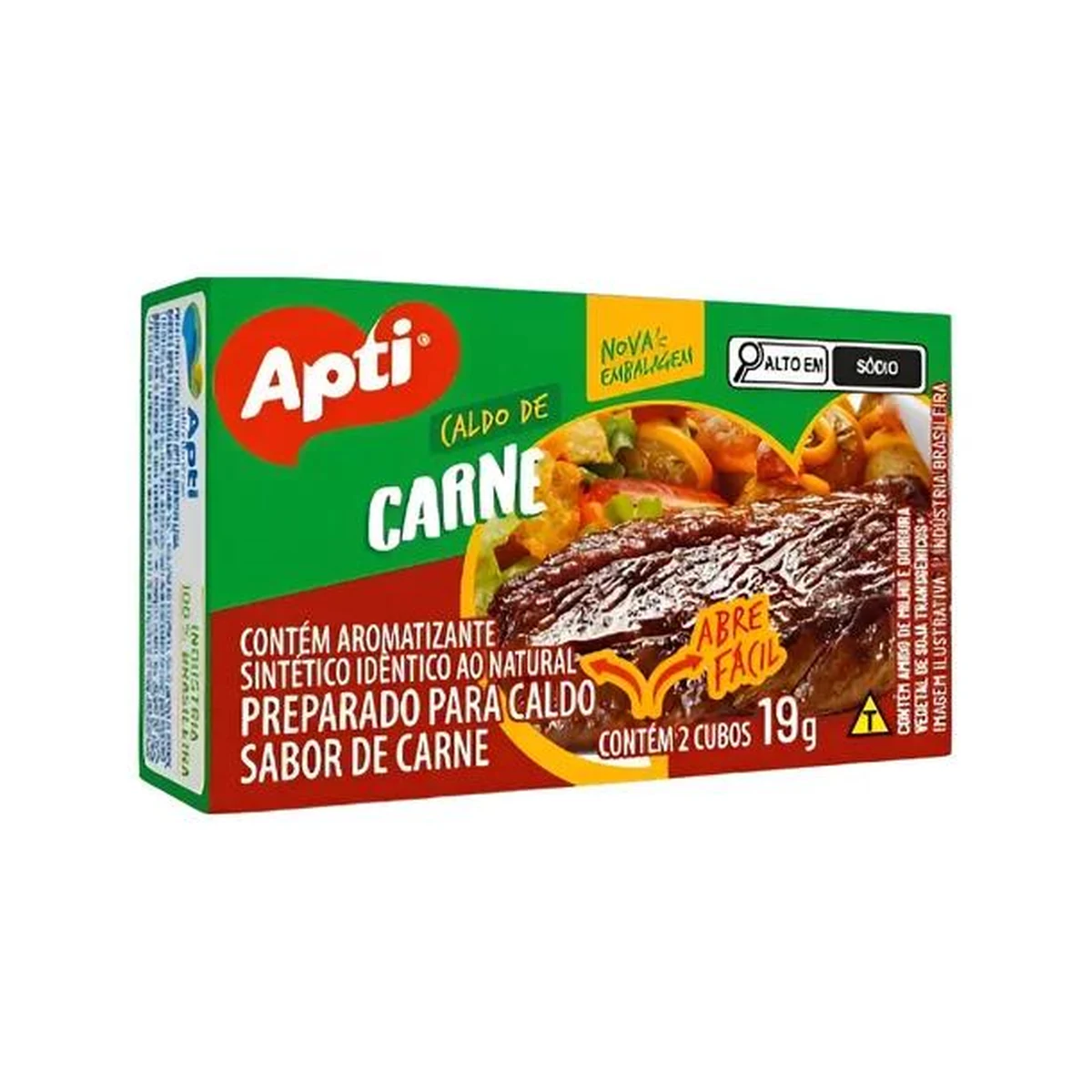 CALDO DE CARNE APTI 24X19G