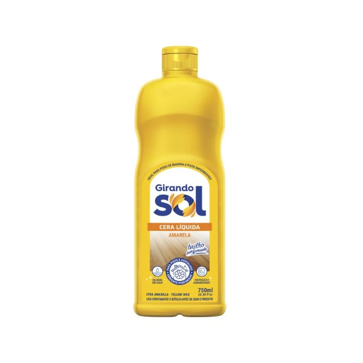 CERA LIQU GSOL AMARELA 750ML