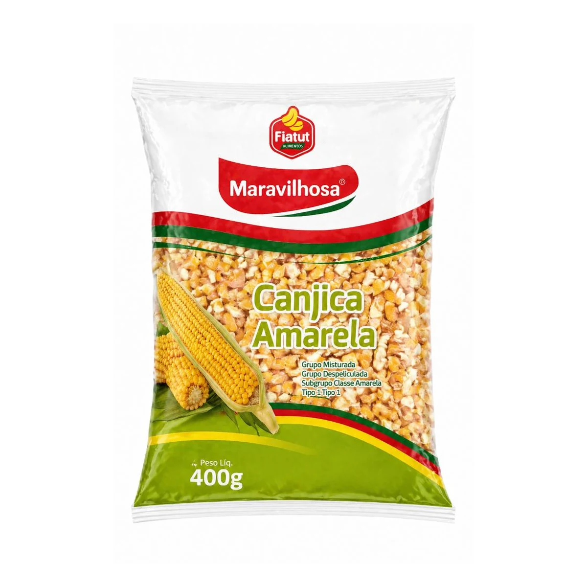 CANJICA MILHO AMARELA 10X400G