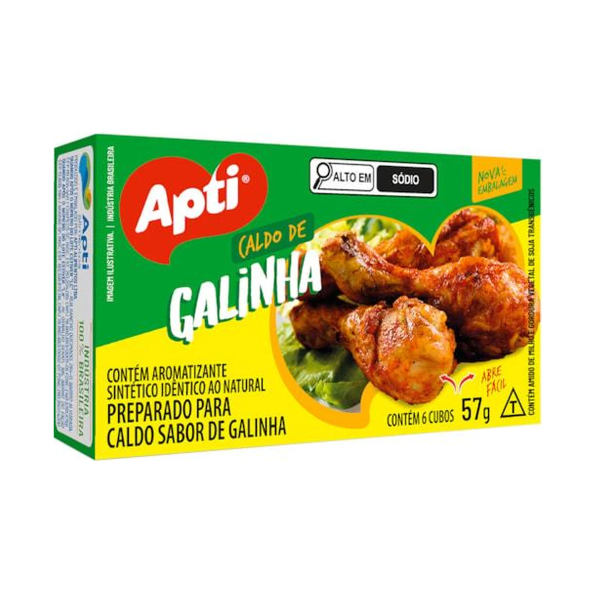 CALDO DE GALINHA APTI 10X57GR
