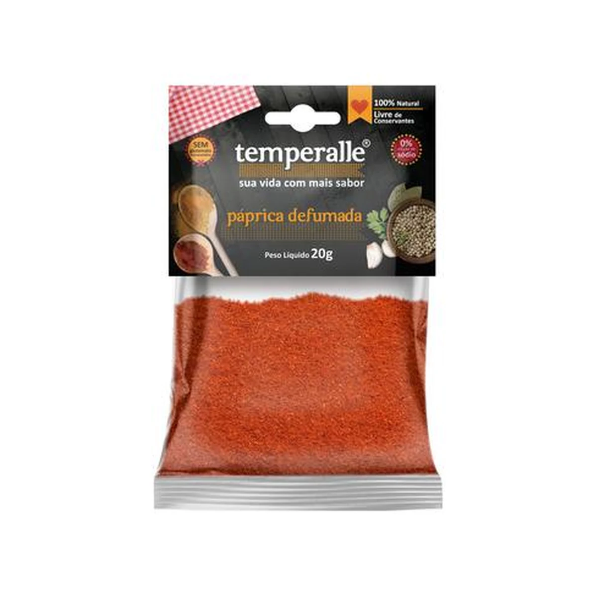 PAPRICA DEFUMADA TEMPERAL 20G