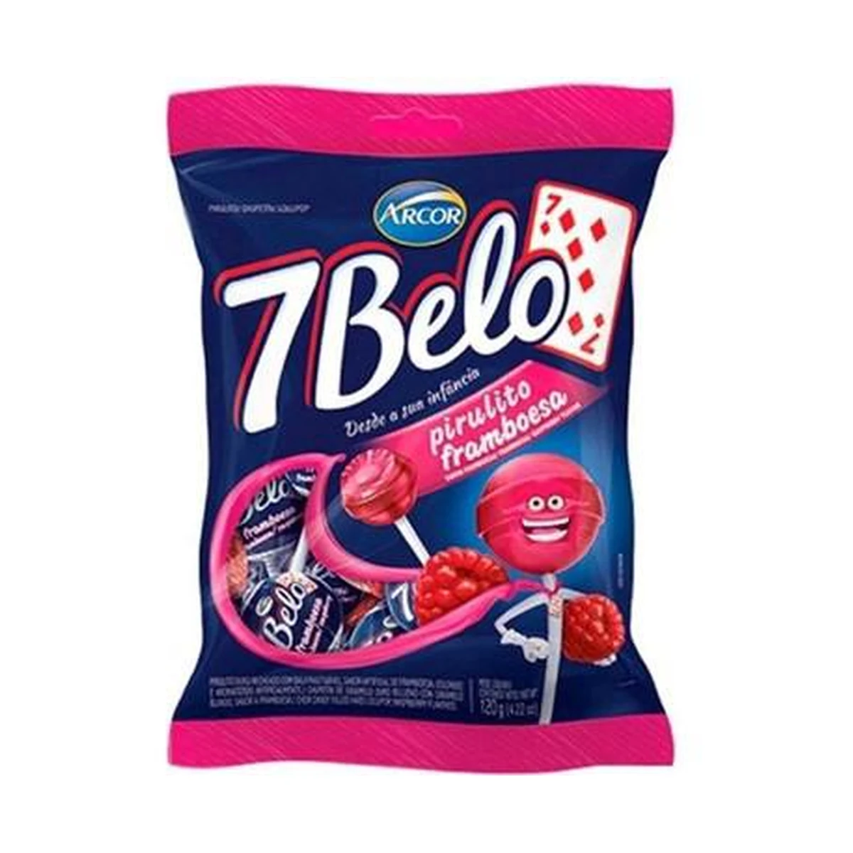 PIRULITO 7 BELO FRAMBOESA 500
