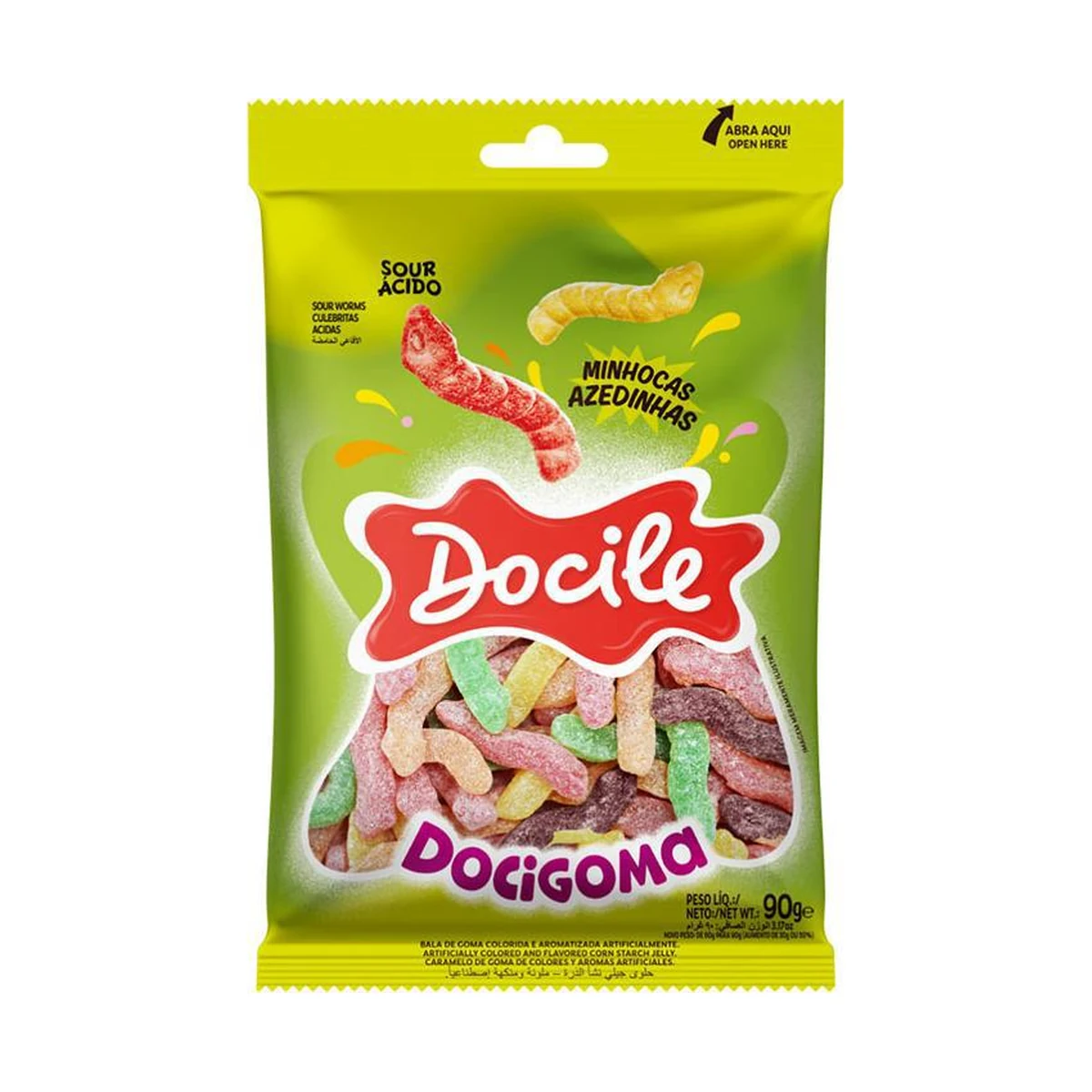 MINI GOMA MINHOCA AZED 90GR