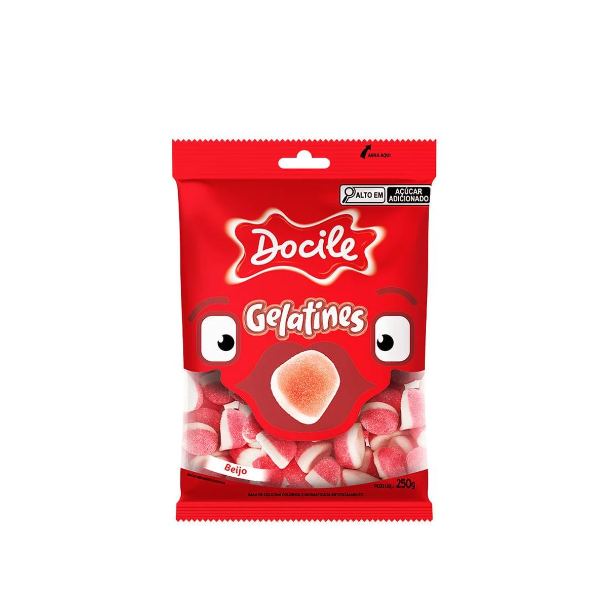 BALA GELATINA BEIJO 70G