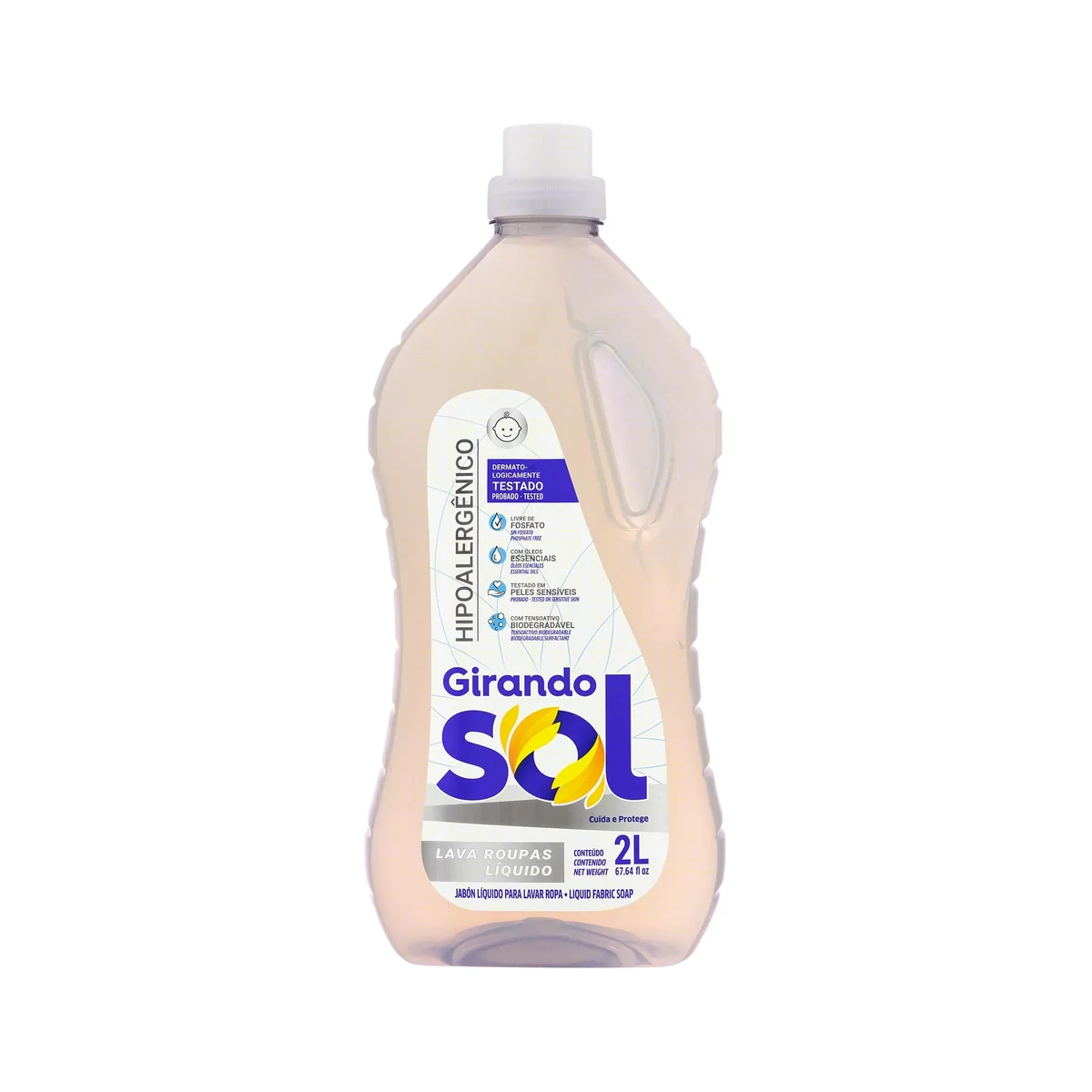 LAVA ROUPA GSOL LIQ HIPO 2L