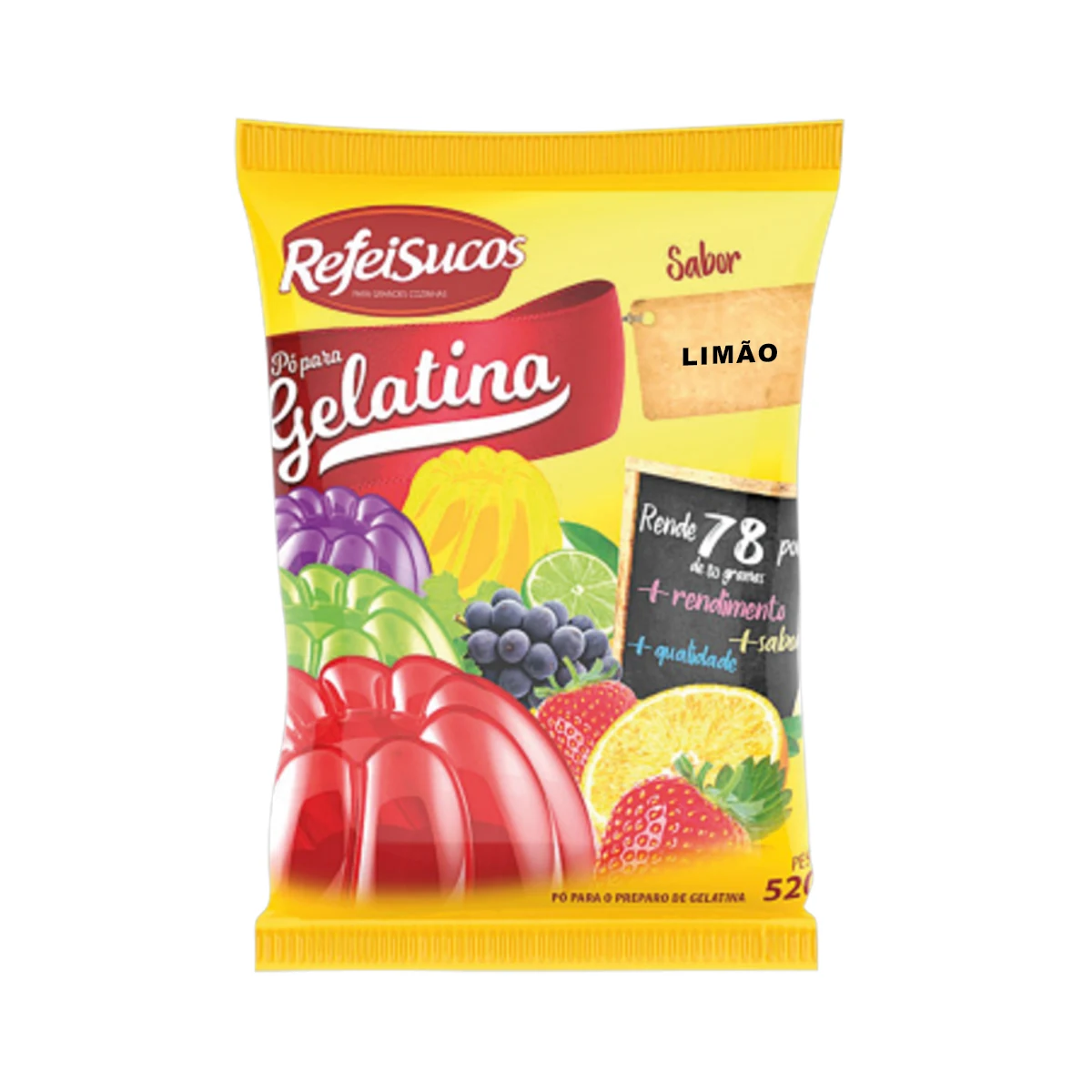 GELATINA PIATTO LIMAO 1KG