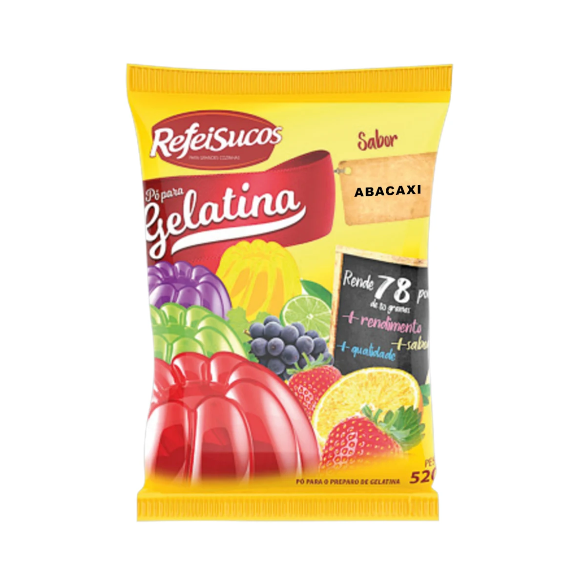 GELATINA PIATTO ABACAXI 1K
