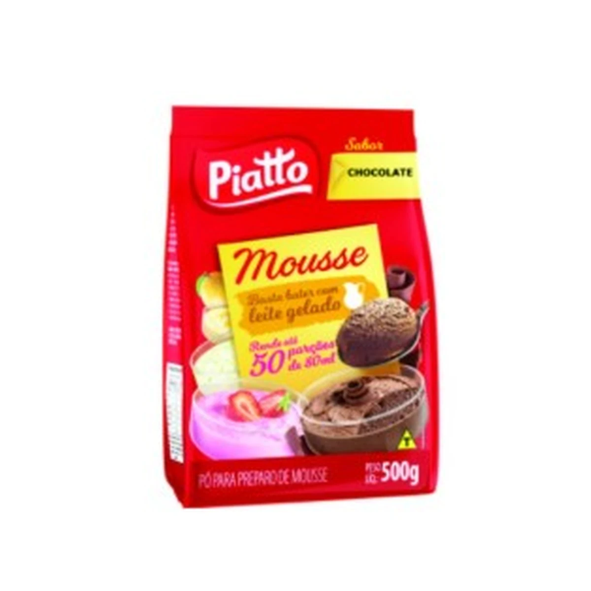 MOUSSE PIATTO CHOCO 500GR