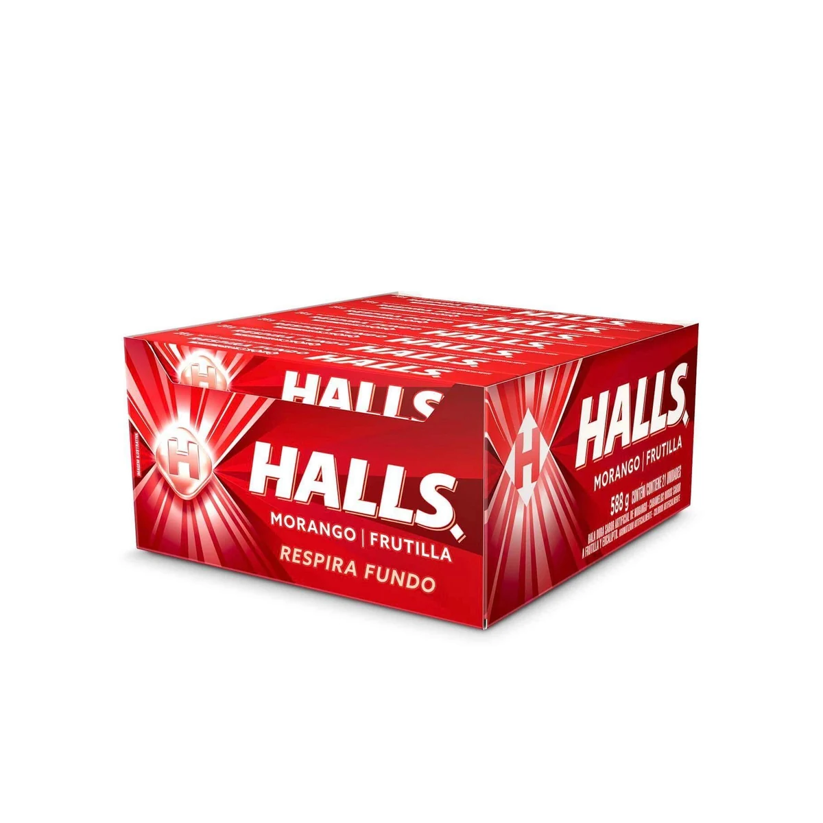 HALLS MORANGO 21X28G