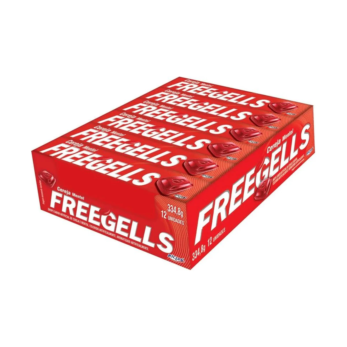 FREEGELLS CEREJA 12X35G