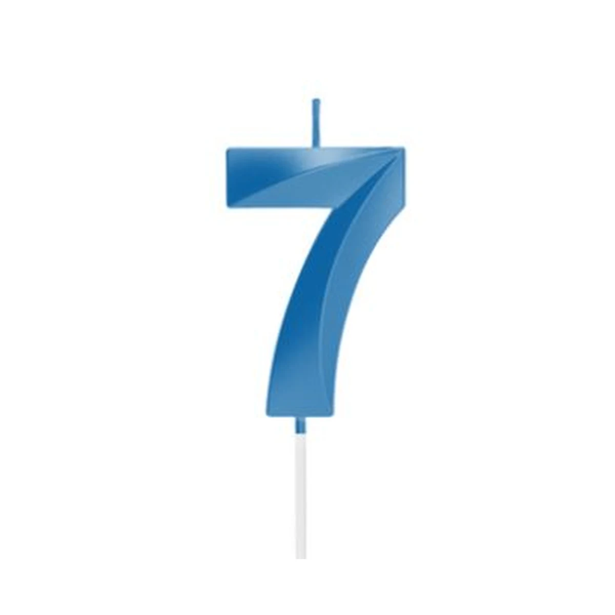 VELA ANIVERSARIO N 7 AZUL