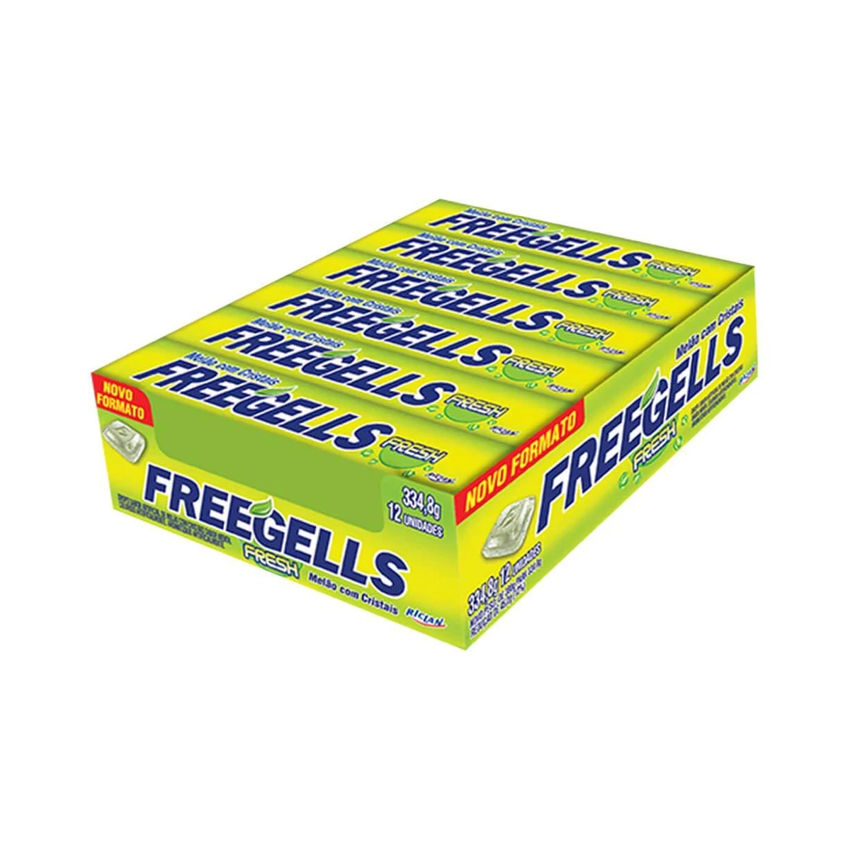 FREEGELLS FRESH MELAO 12X28G