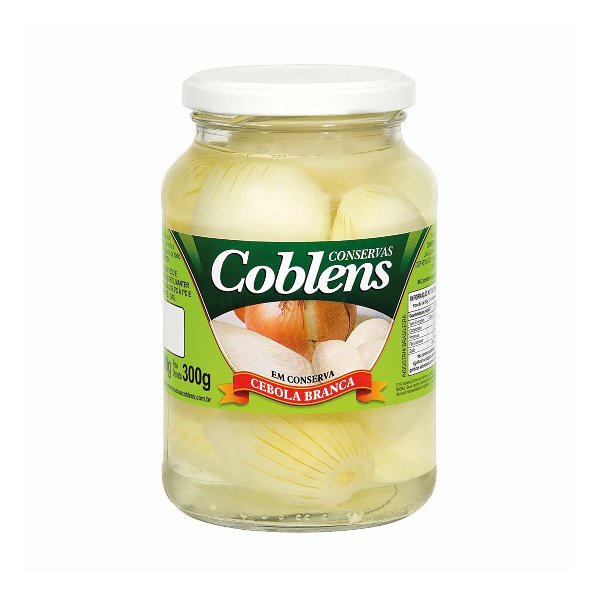 CEBOLA BRANCA COBLENS VD 300G