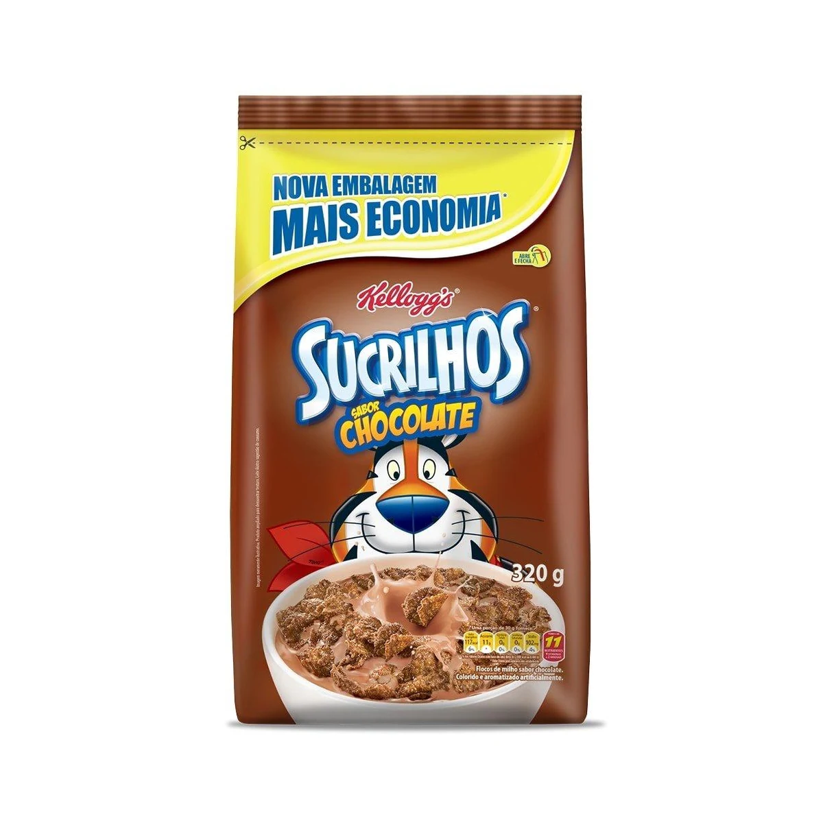 SUCRILHOS KELLOG CHOC BAG 320