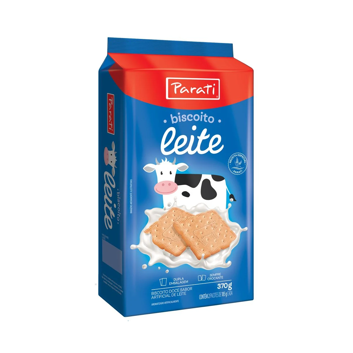 BISC PARATI LEITE 370G