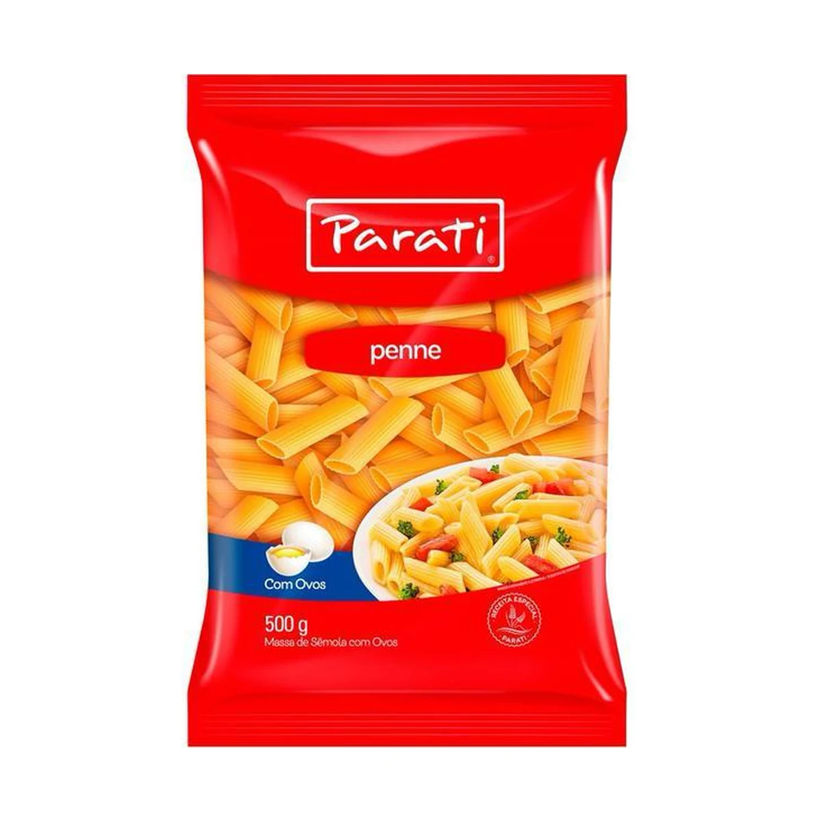 MAC C/OVOS PENNE PARATI 500GR