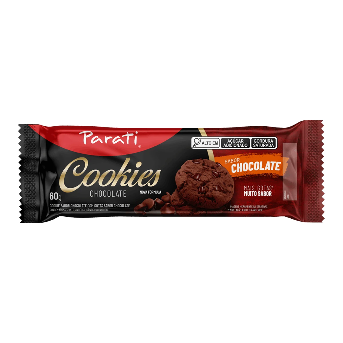 BISC COOKIE PAR CHOC/CHOC 60G