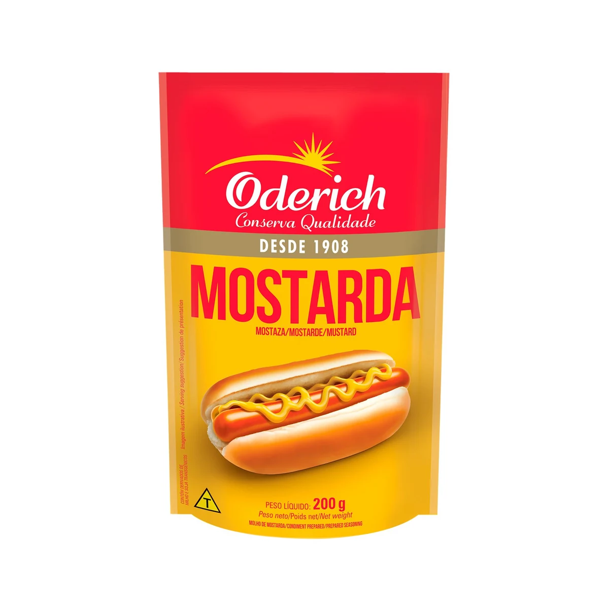 MOSTARDA ODERICH SACHE 200G