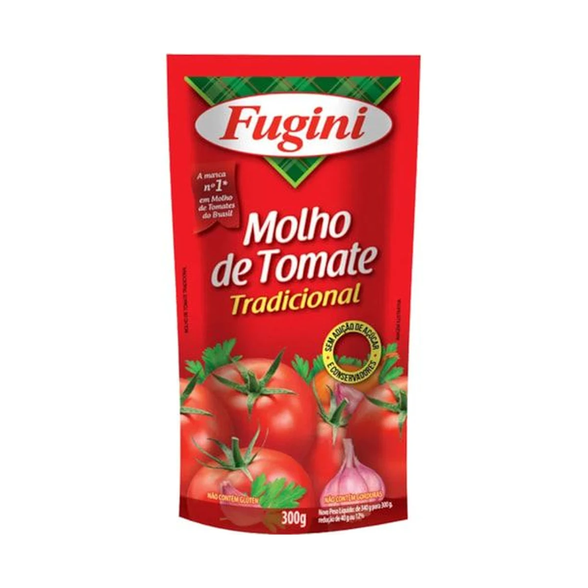 MOLHO TOMAT FUGINI SACHE 300G