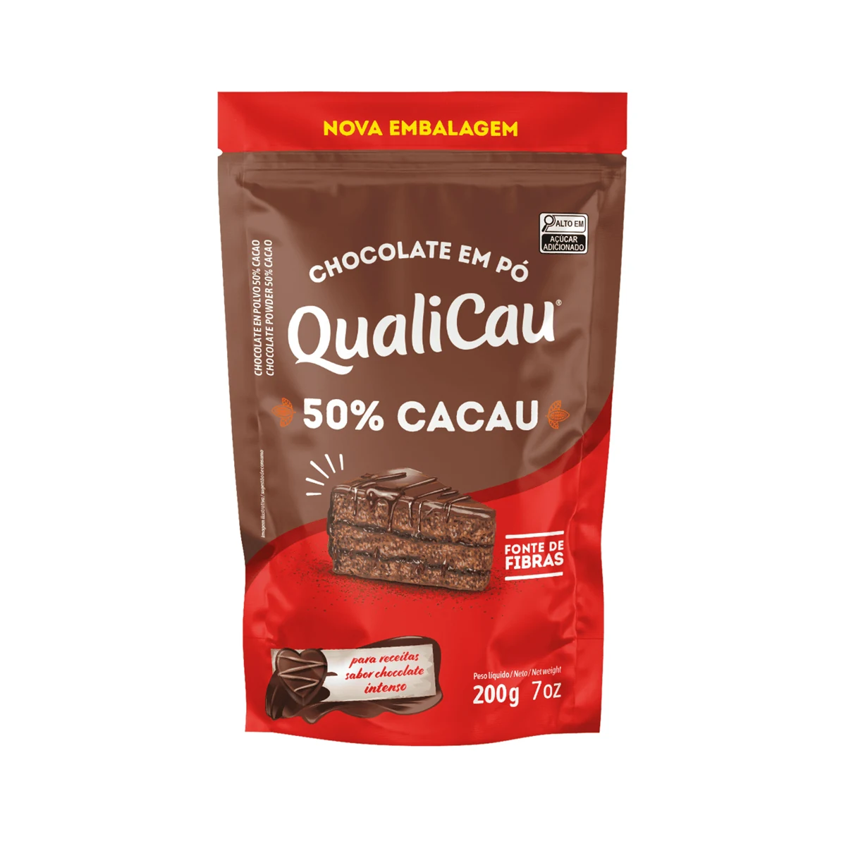 CHOCO PO 50% QUALICAU 1,01KG
