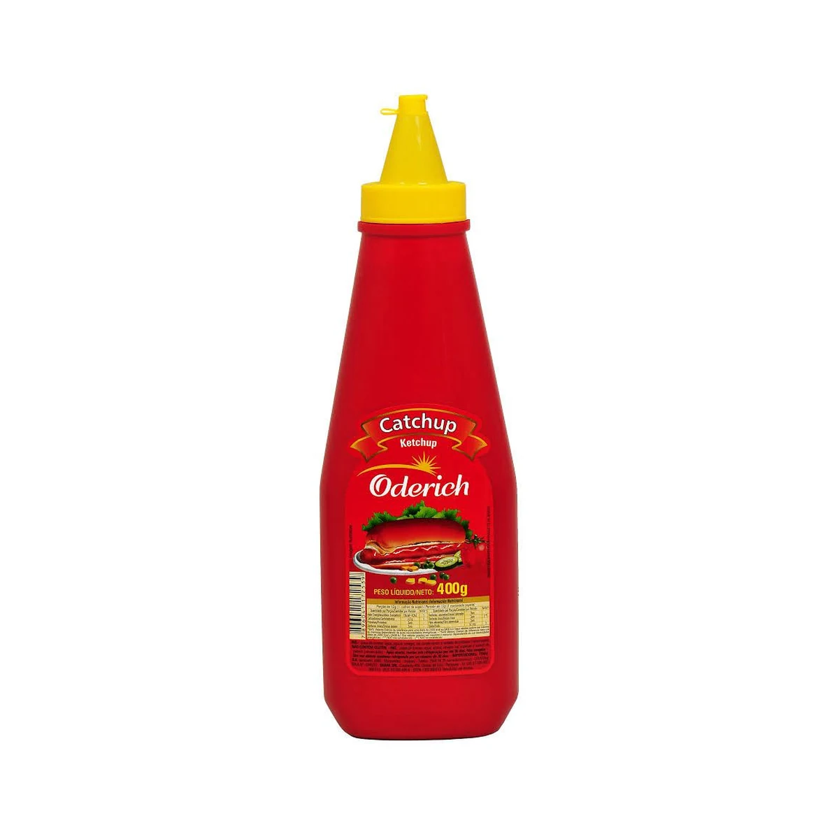 CATCHUP ODERICH BISNAGA 400GR