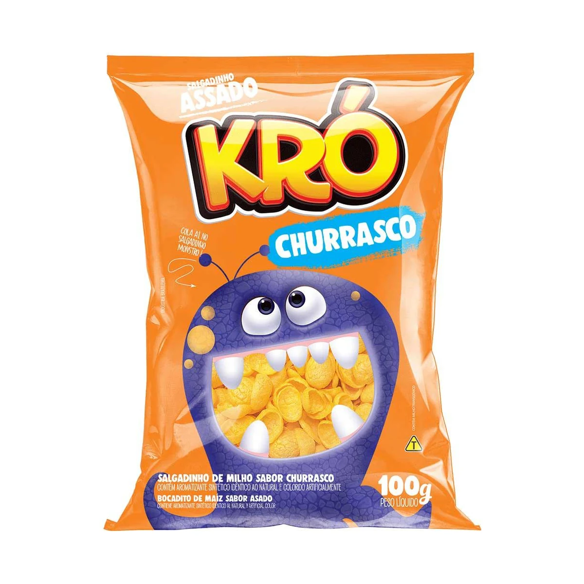 SALGADINHO KRO CHURRAS 10X100