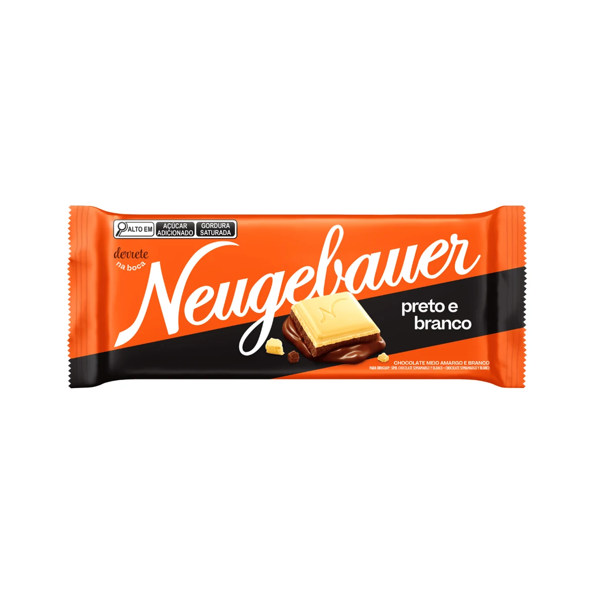 BARRA NEUG PRETO BRANCO 80GR