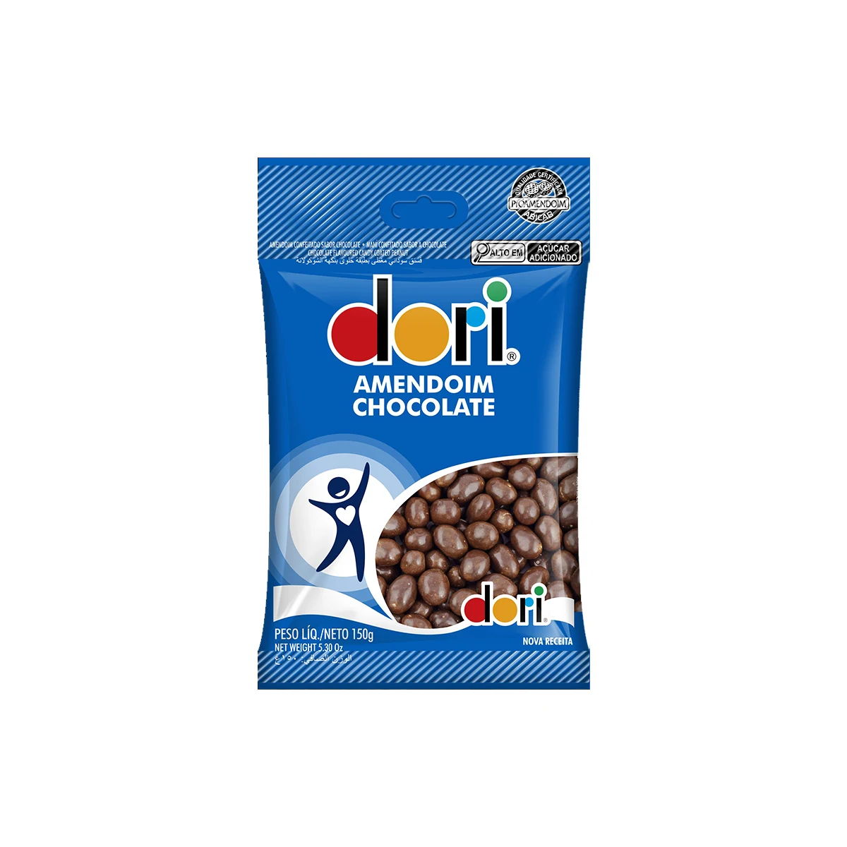 AMENDOIM CHOCOLATE DORI 150GR