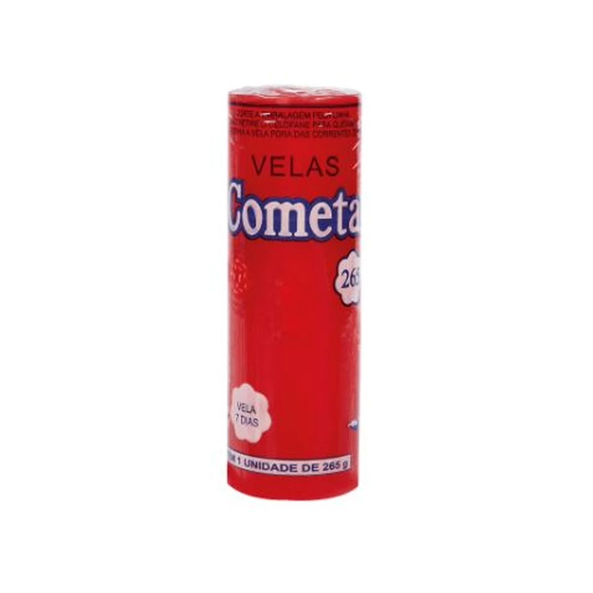 VELA COMETA VERMELHA 265GR