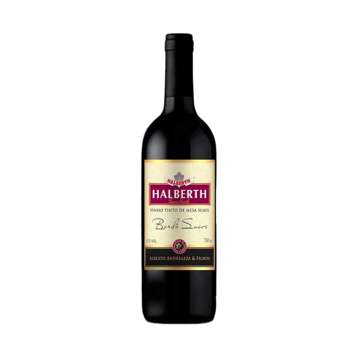 VINHO HALBERT BORDO SUAVE 750