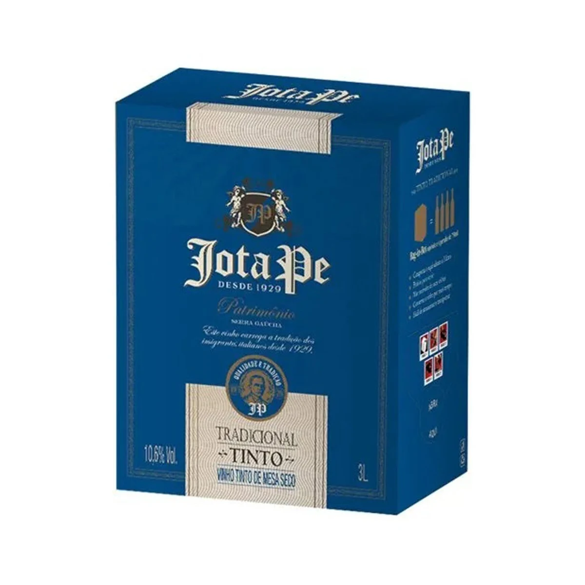 VINHO JP TINTO SECO BAG 3L