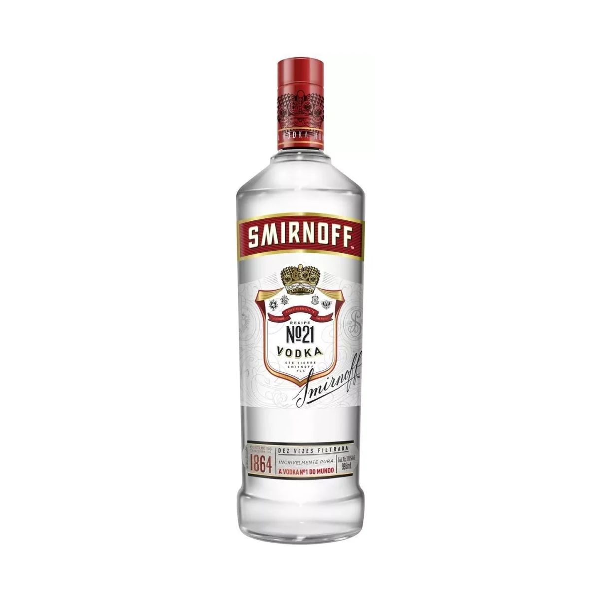 VDK SMIRNOFF VIDRO 998ML