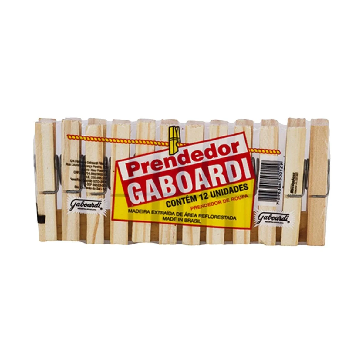PRENDEDOR GABOARDI MADEIR 12U