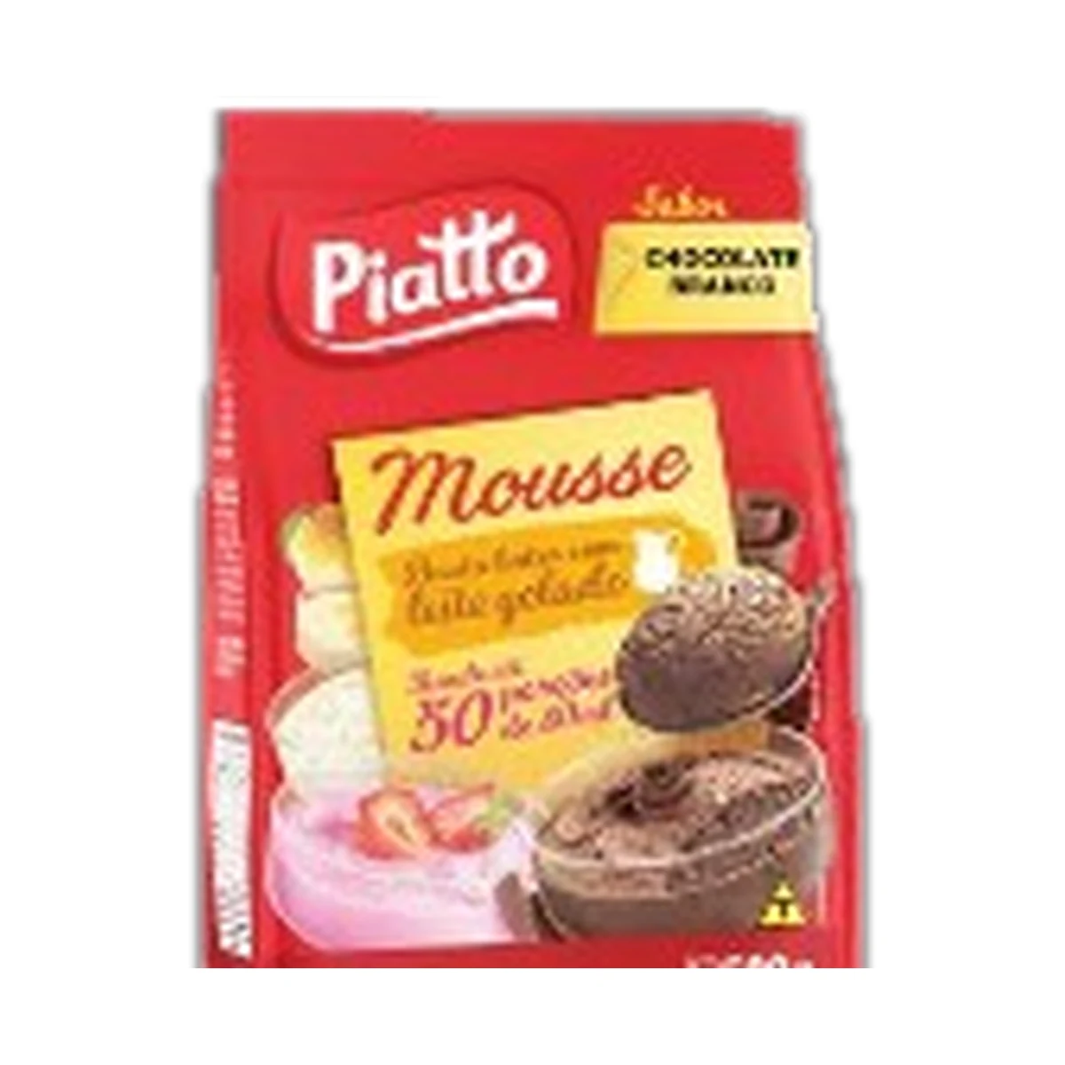 MOUSSE PIATTO CHOC BRANC 500G