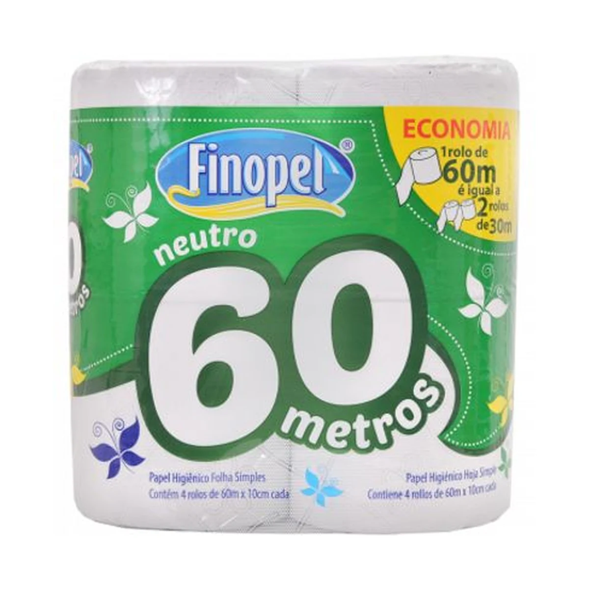 PAPEL HIG FINOPEL F/SIM 4X60M