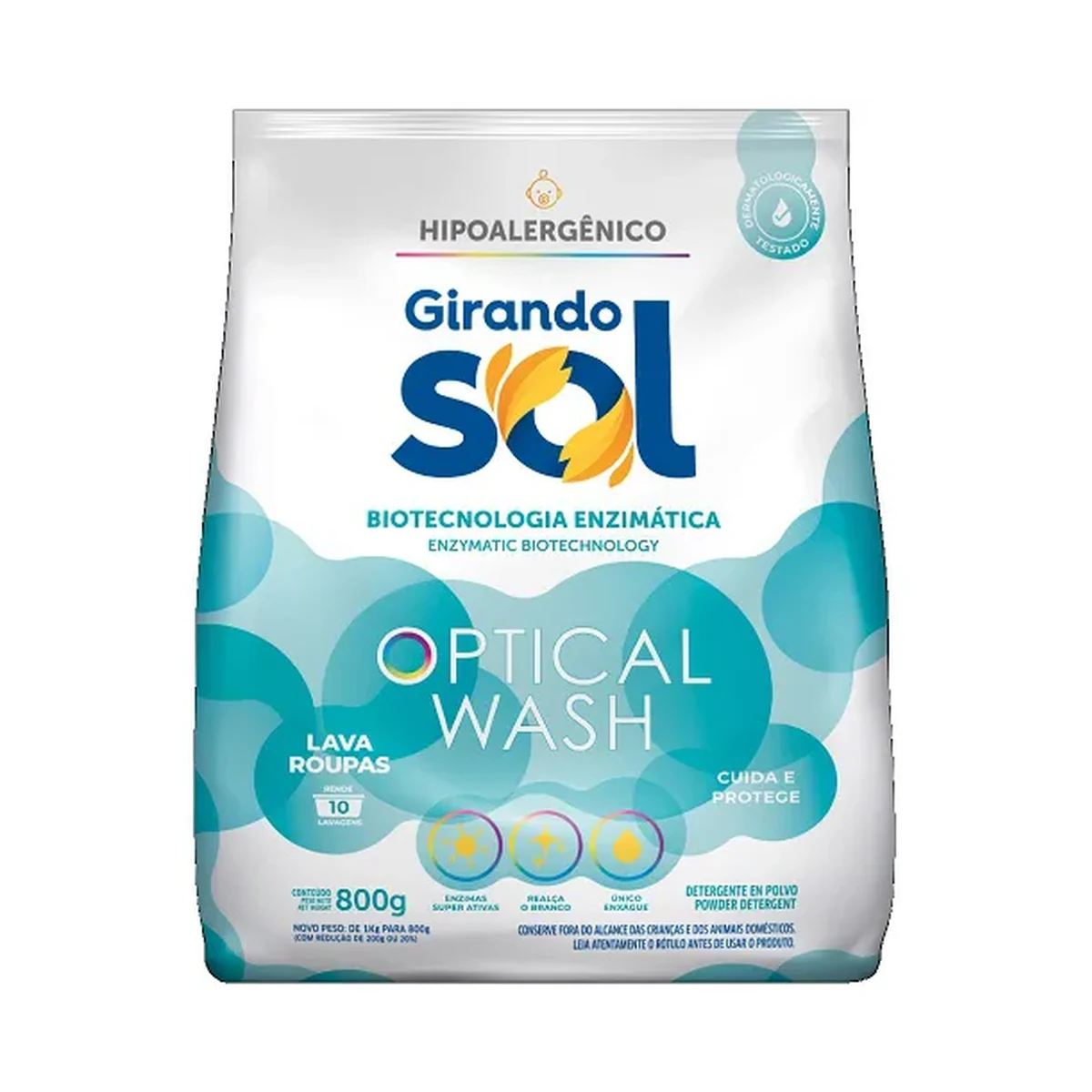 LAVA ROUPA GSOL PO HIPO 800GR