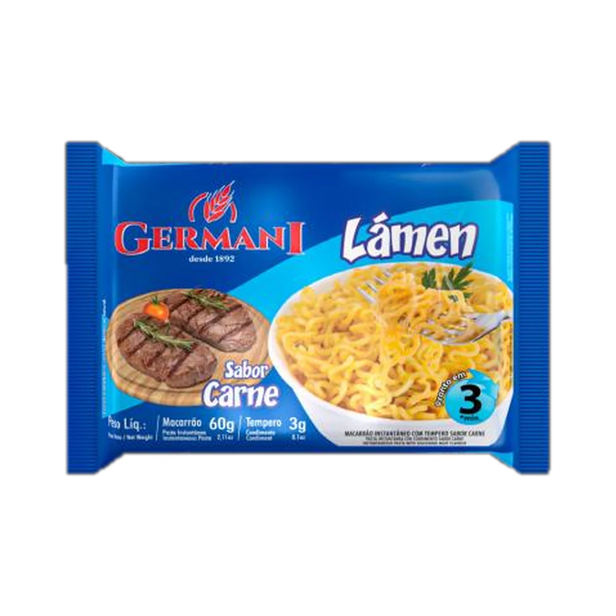 MAC INST GERMANI CARNE 63G