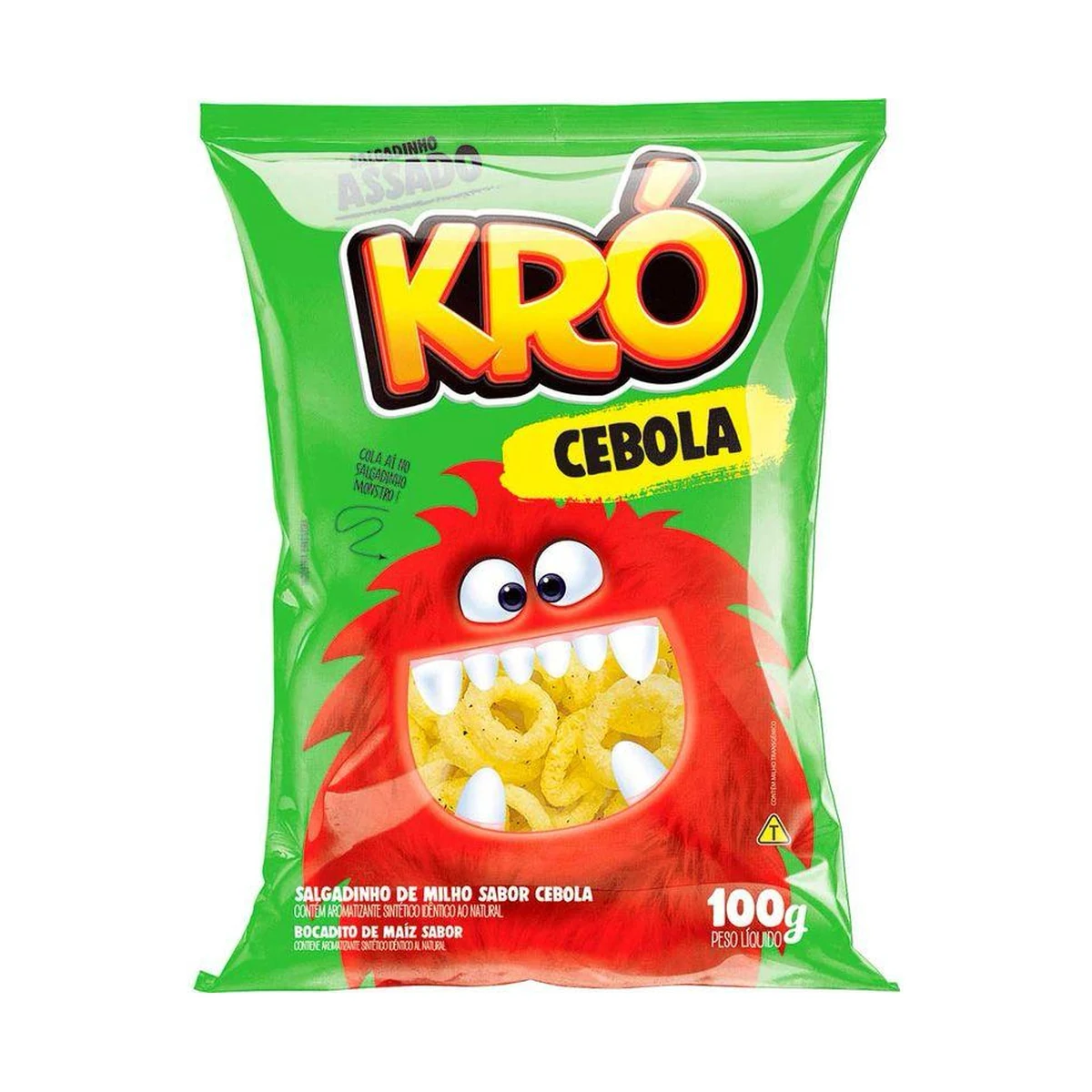 SALGADINHO KRO CEBOLA 10X100G