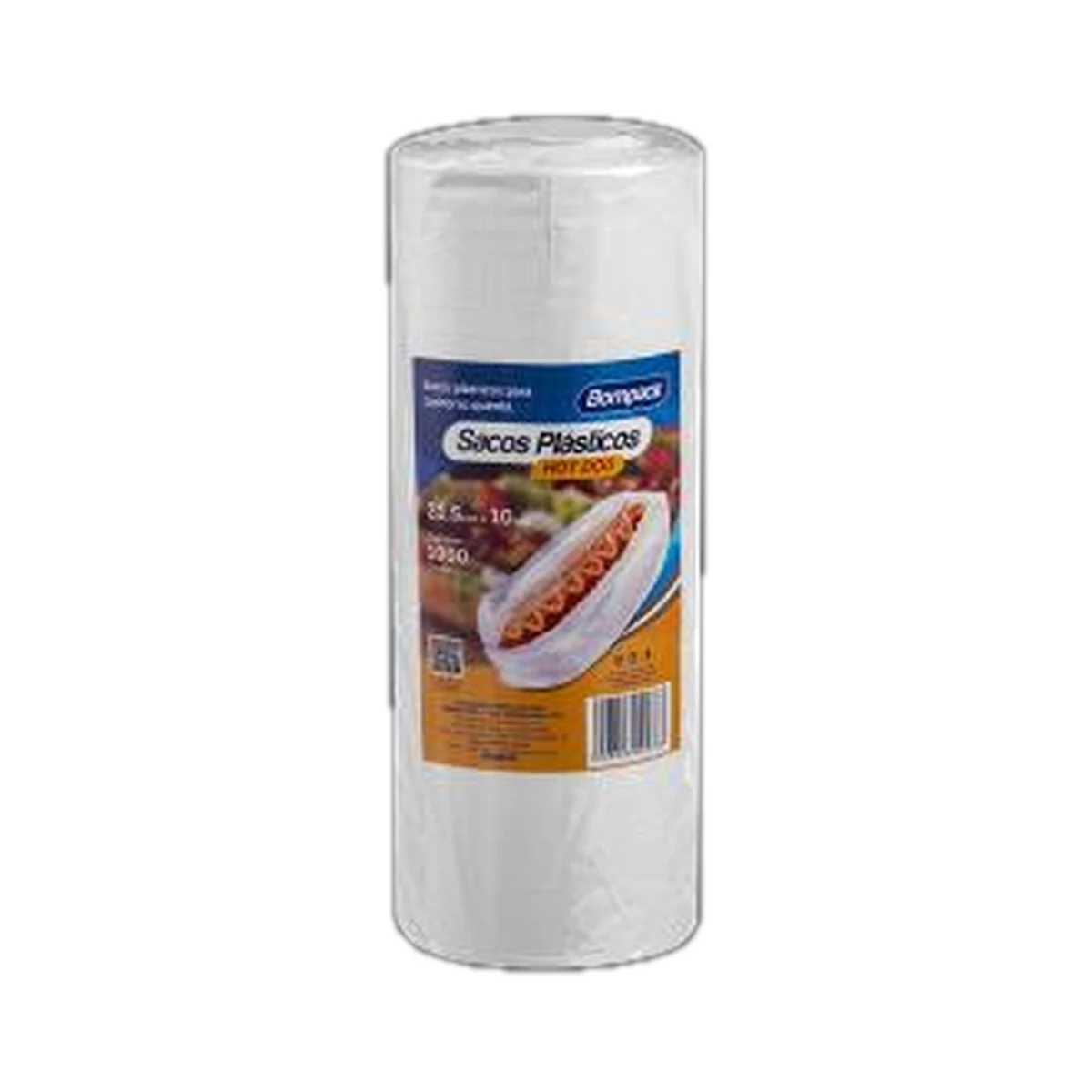 BOBINA HOT DOG BOMPACK 1000UN