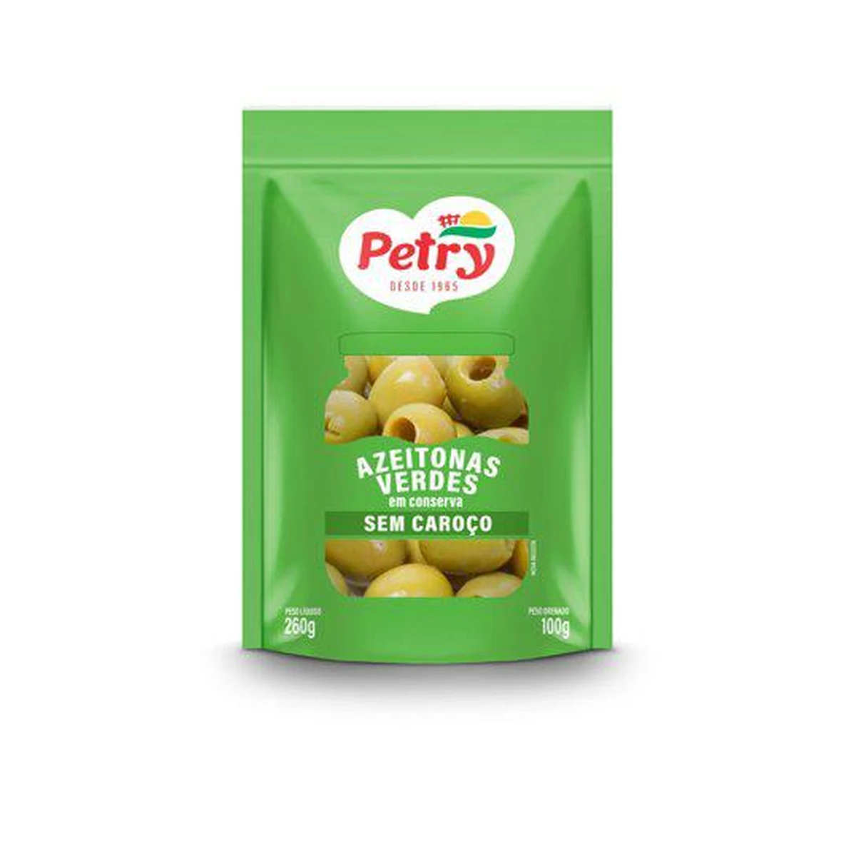AZEITONA S/CAROCO PETRY 100GR
