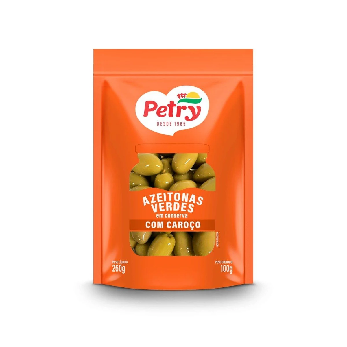 AZEITONA C/CAR PETRY SC 100G