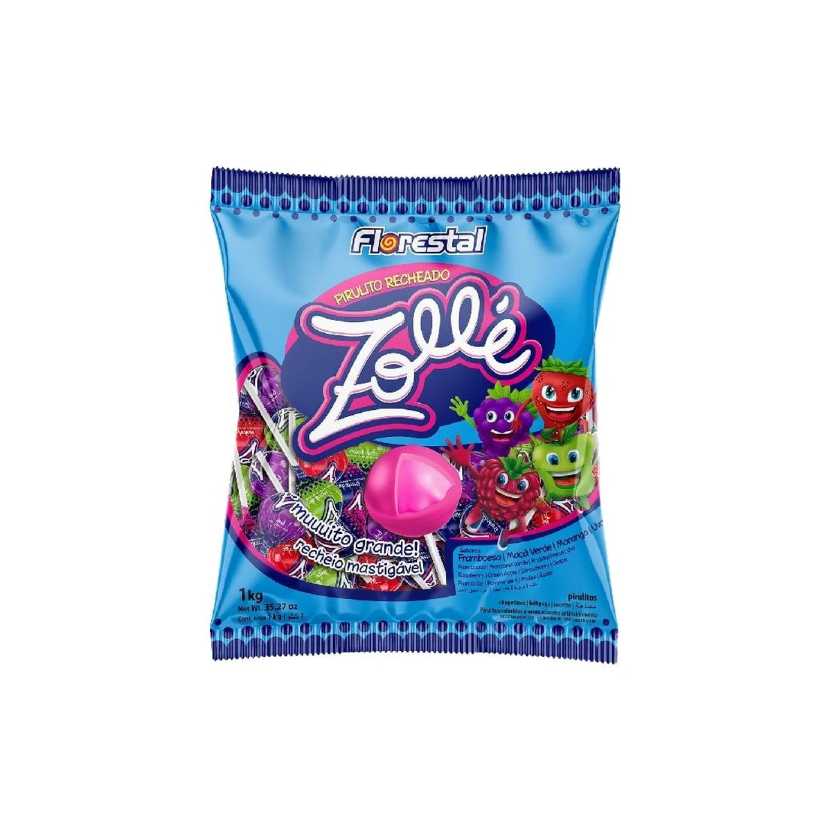 PIRULITO ZOLLE SORT 1KG
