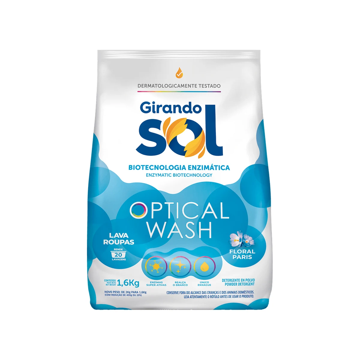 LAVA ROUPA GSOL PO AZUL 1,6KG