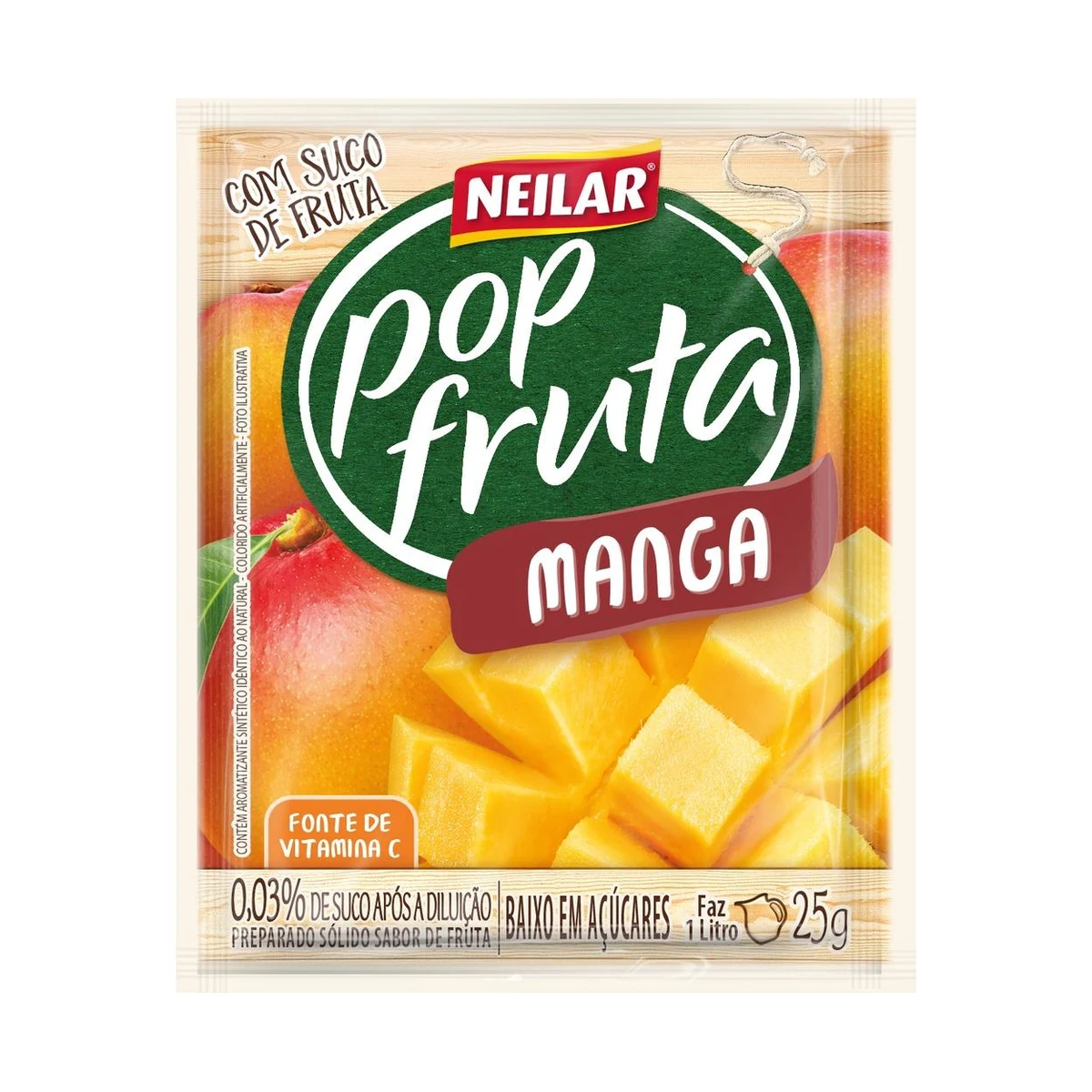 POP FRUTA MANGA 20X25GR