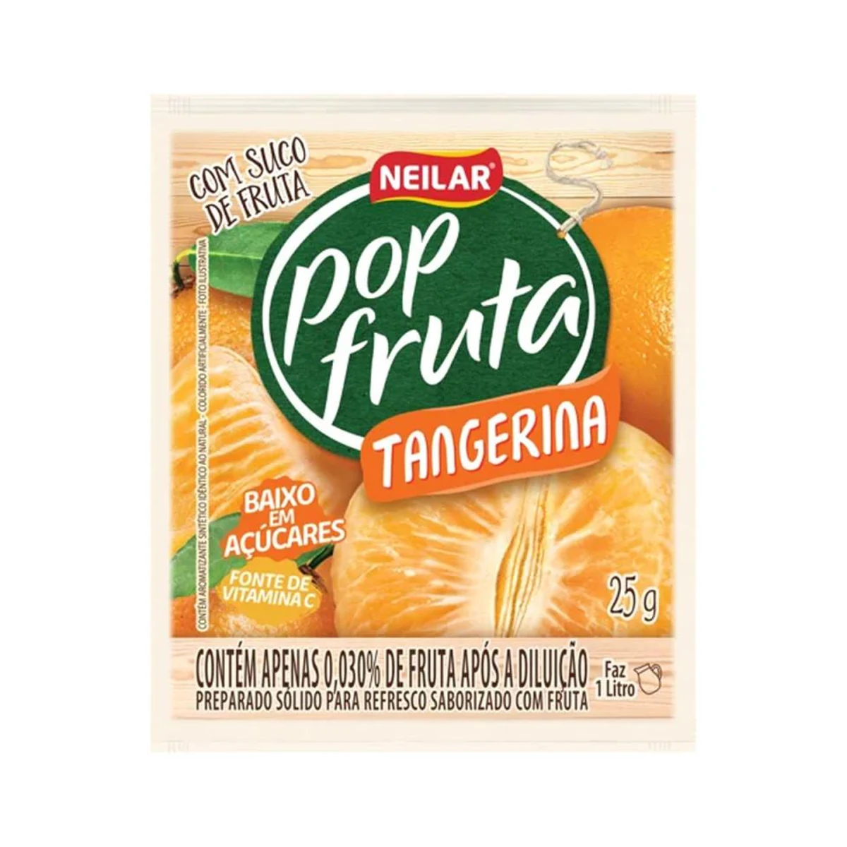 POP FRUTA TANGERINA 20X25GR