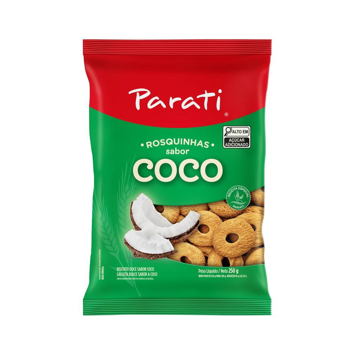 BISC PARATI ROSCA COCO 250GR