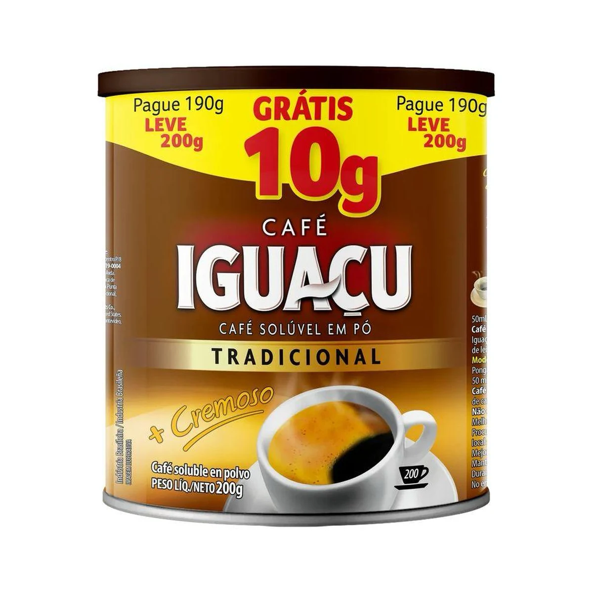 CAFE IGUACU SOLUVEL LT 200GR